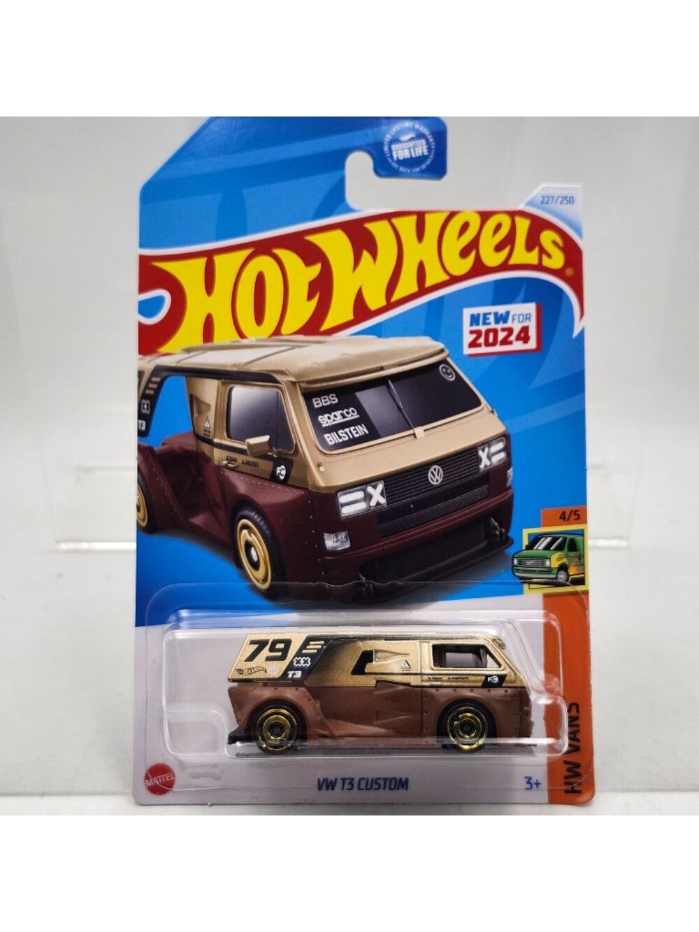 Hot Wheels VW T3 Custom Champagne 2024 HW Vans 4/5 227/250